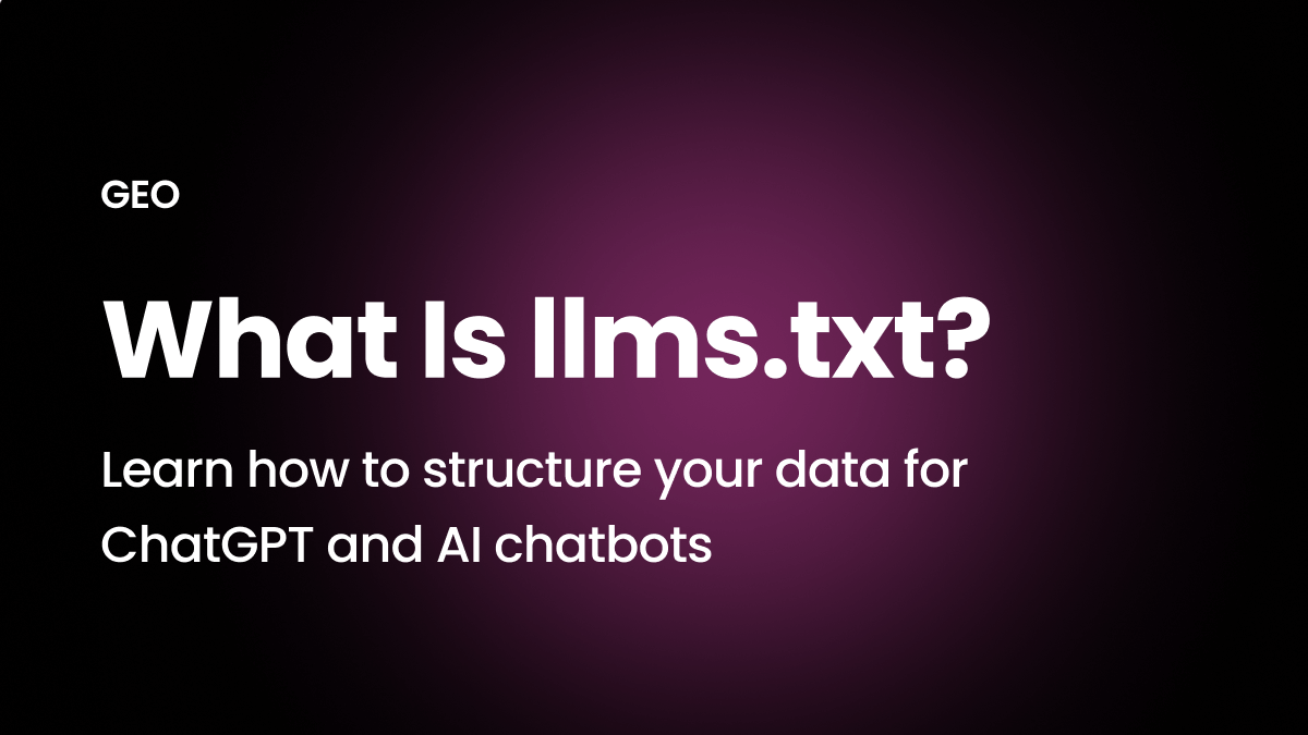 What is llms.txt? Technical Guide to LLMO