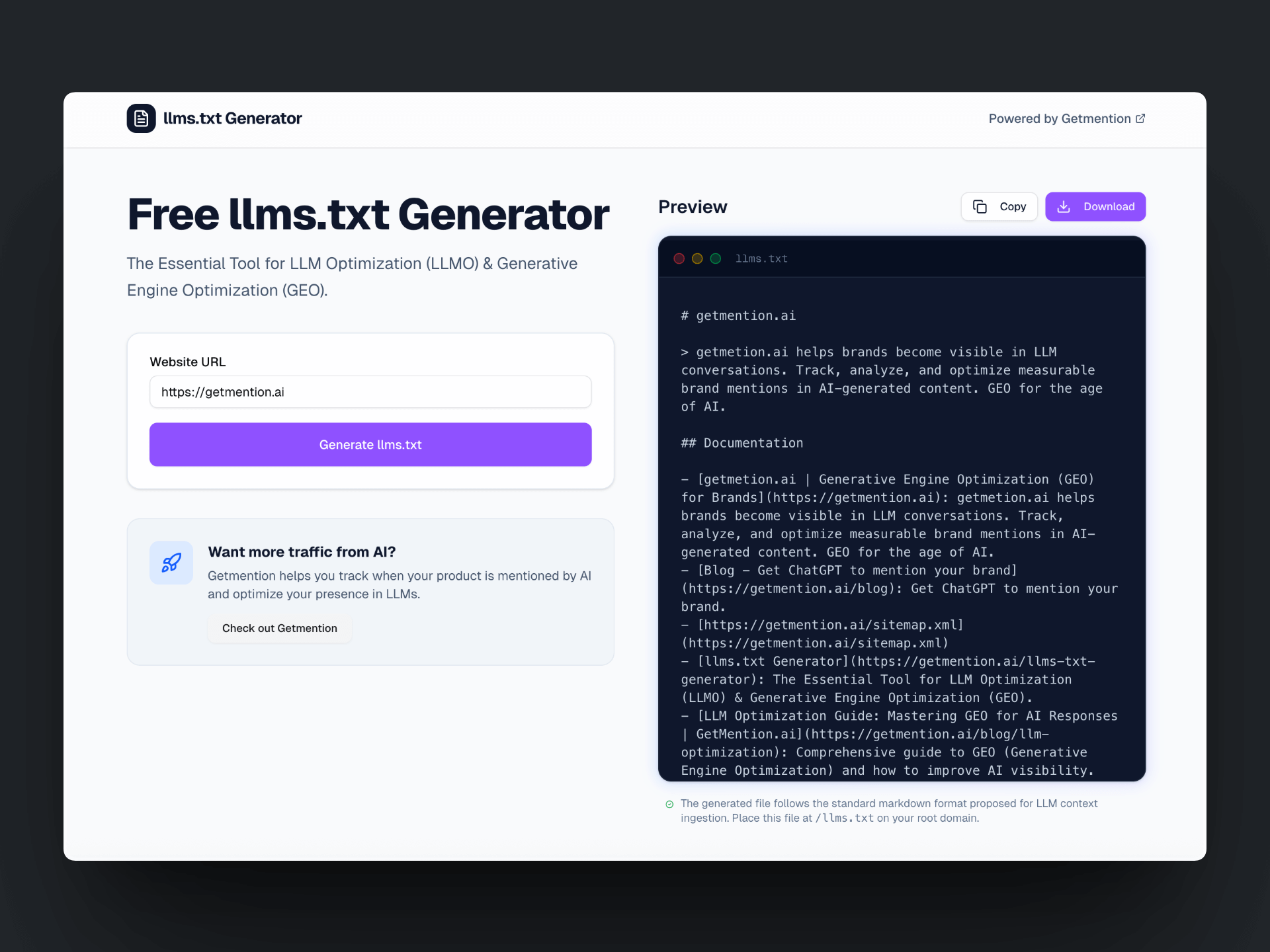 free llms.txt generator free llms.txt generator png